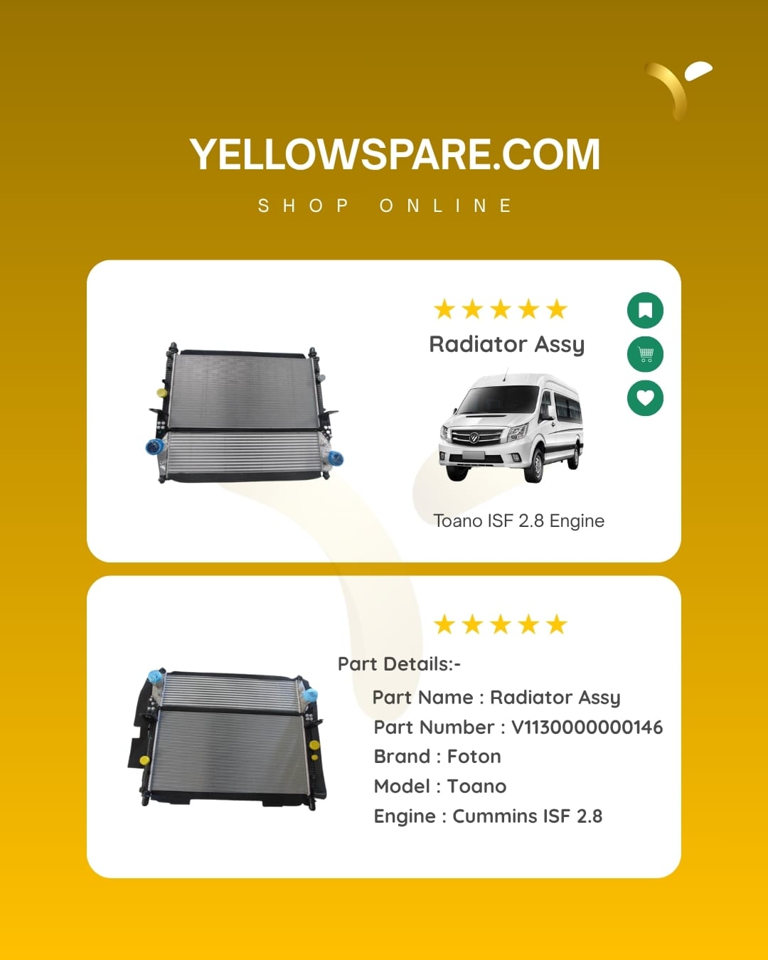 radiator assy